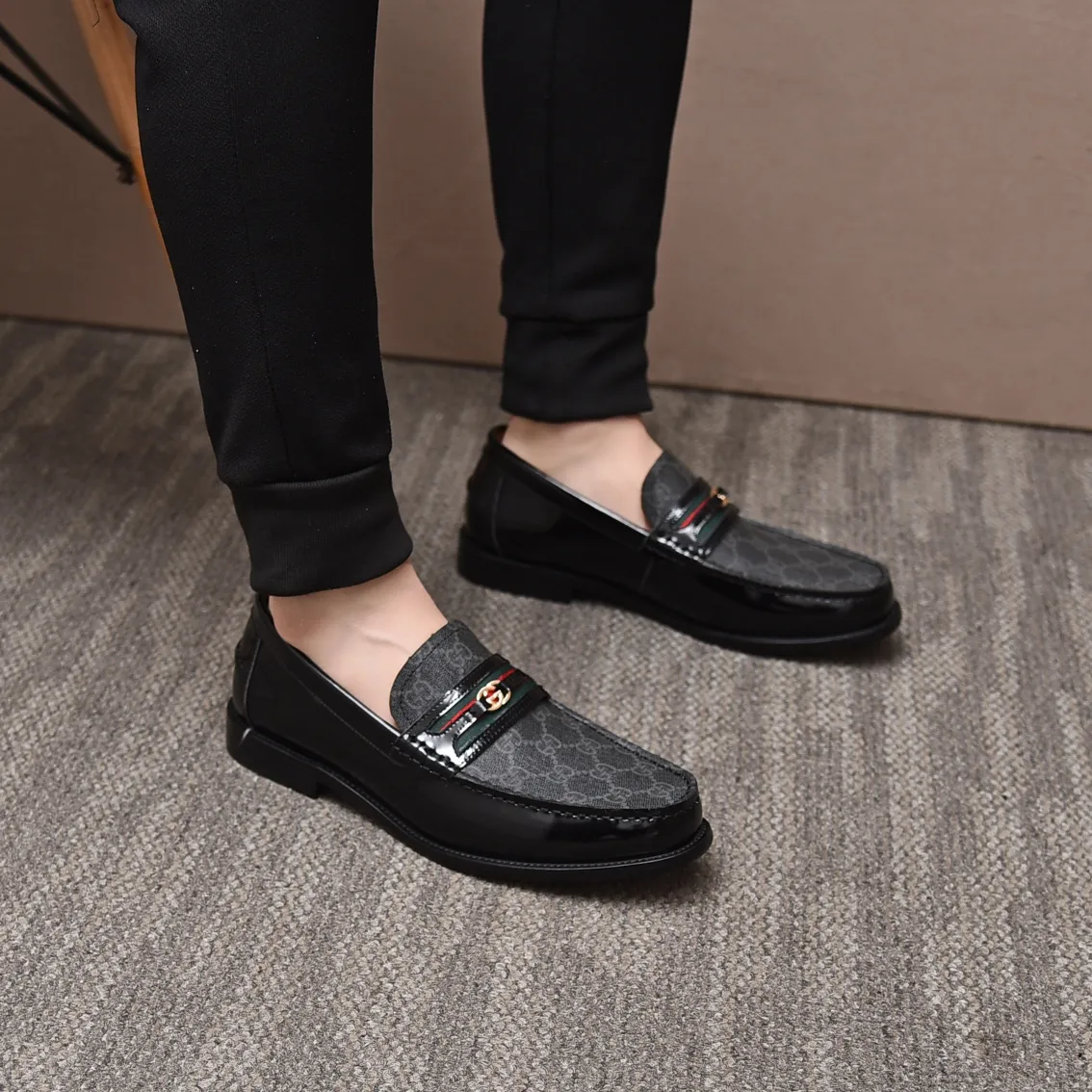 Men's shoes 💰580 📛📛Original (water-dyed cow lining) Gucci GUCCI official website formal shoes 🌀 Italian 🇮🇹 imported cowhide ➕ top imported water-dyed cowhide lining 💋 fine handmade original bottom, the real thing looks better when photographed in person Standard size 38-44